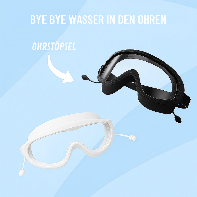 Schwimmbrille mit Panorama-Sicht Plynky™