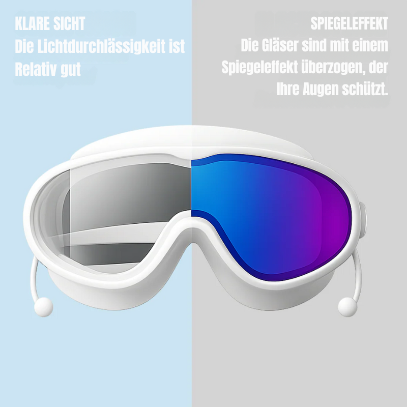 Schwimmbrille mit Panorama-Sicht Plynky™