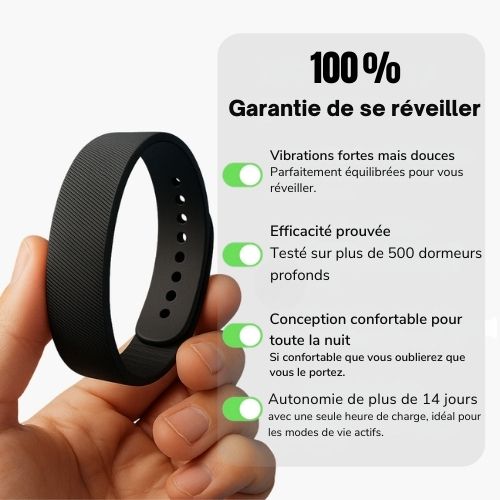 CalmUp - Votre réveil 100% Silencieux