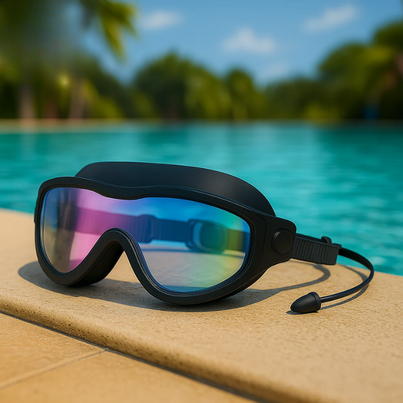 Schwimmbrille mit Panorama-Sicht Plynky™