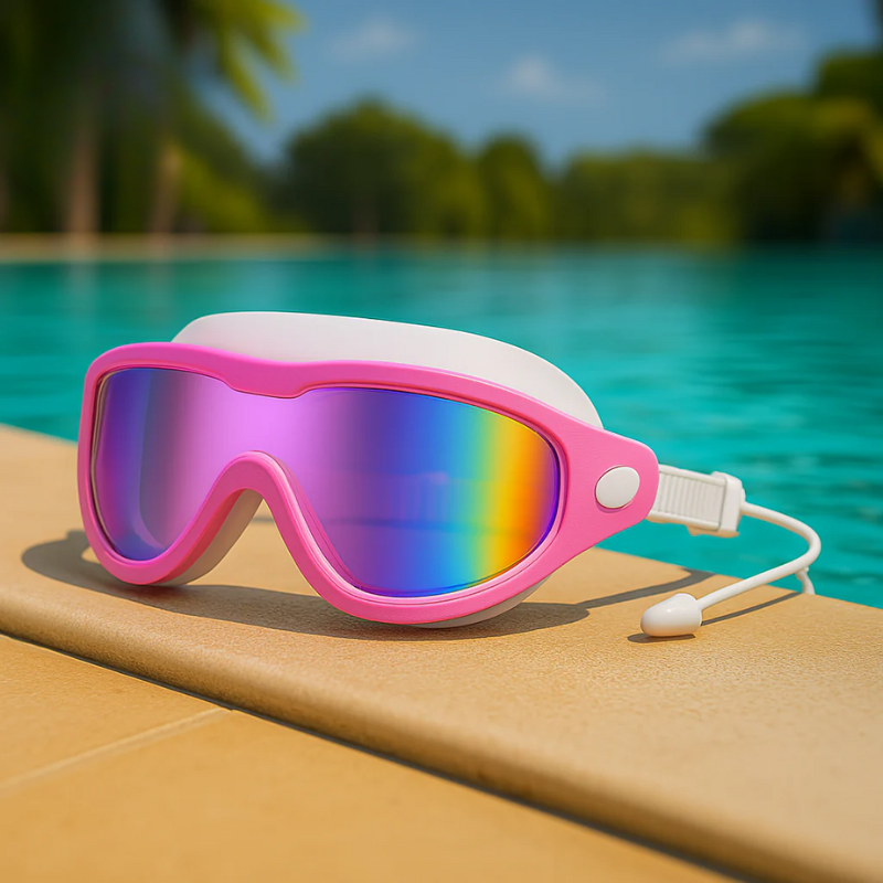 Schwimmbrille mit Panorama-Sicht Plynky™
