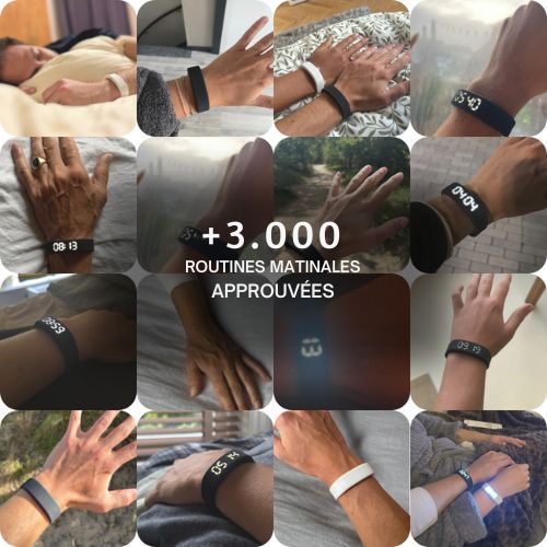 CalmUp - Votre réveil 100% Silencieux