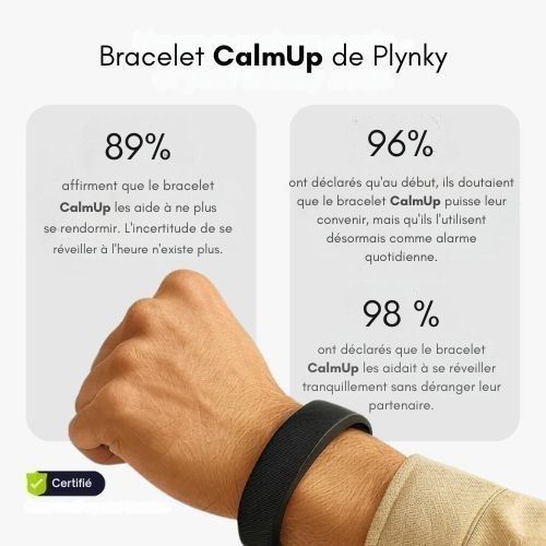 CalmUp - Votre réveil 100% Silencieux
